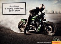 Pirelli se une a los mensajes contra el tabaco