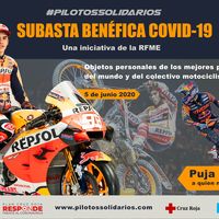 Un mono de Marc Márquez, camisetas y hasta una Bultaco Sherpa de 1969 salen a subasta contra la COVID-19