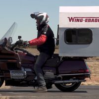 Surcando la Ruta 66 en una moto camper: un viaje calamitoso sobre una Honda Gold Wing muy peculiar