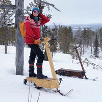 El patinete eléctrico para la nieve existe, ofrece 32 km de autonomía pero todavía es demasiado caro