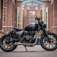 ¡Brutal! Ironwood Motorcycle ha customizado una Royal Enfield Meteor 350 que presentará en el EICMA de Milán 