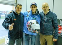 NZI recuerda el paso de Luis Salom por la Cuna de Campeones con un casco