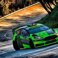 Valentino Rossi ya está menos enfadado después de ganar el Monza Rally Show, pero con un coche 