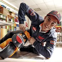 A 153 km/h y 64º, la salvada de Marc Márquez en Valencia impresiona aún más con la telemetría