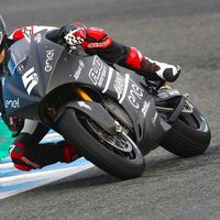 Niki Tuuli manda en el debut de las motos eléctricas de MotoGP en Jerez