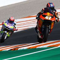 Brad Binder va a por el subcampeonato de Moto2 consiguiendo el mejor tiempo en los FP2 de Valencia