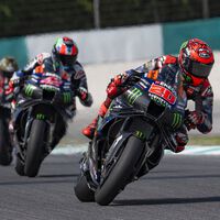 Brotes verdes en Yamaha. Acaban de hacer su mejor carrera del año en MotoGP, y eso que corrieron con "la moto de repuesto" 