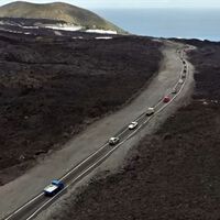 La primera carretera del mundo sobre lava caliente está en España, y ya se puede circular por ella 