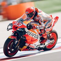 Una nueva Honda para convencer a Marc Márquez. Así está debutando la moto larga del '93' en el test de Misano