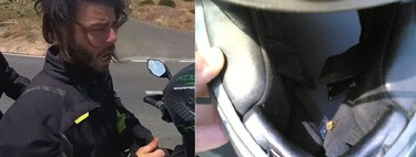 Si te pica una avispa yendo en moto hay varios consejos útiles. Y si no los sigues te puede pasar como al de este vídeo 