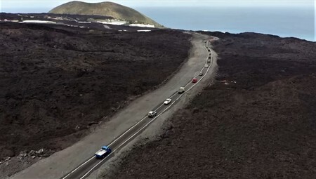 La primera carretera del mundo sobre lava caliente está en España, y ya se puede circular por ella 