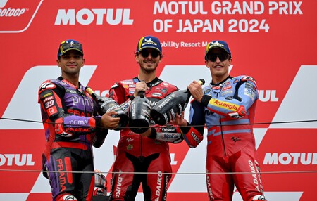 Bagnaia Martin Marquez Japon Motogp 2024