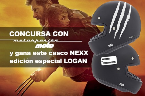 ¿Quieres un Nexx X.G100 edición especial Logan por la cara? ¡Participa gratis en nuestro sorteo!